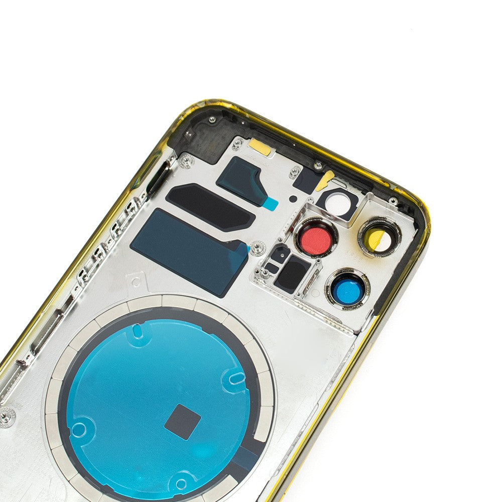 Rear Housing for iPhone 12 Pro (NO LOGO)-Black Rear Housing for iPhone 12 Pro (NO LOGO)-Black